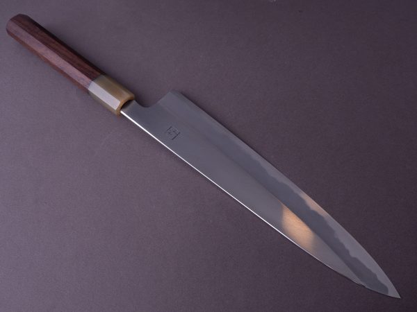 Hitohira - Tanaka x Kyuzo - Blue #1 Migaki - Gyuto 270mm - Rosewood Handle Cheap