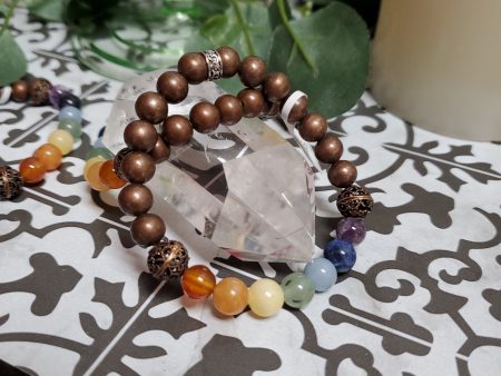 Copper Beads & Chakra Gemstone Bracelets For Cheap