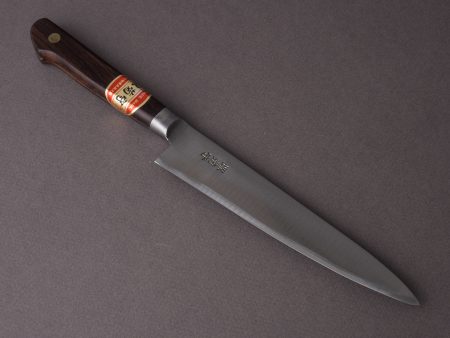 Sakai Kikumori - Vintage Swedish Carbon - 150mm Petty - Western Rosewood Handle Online now