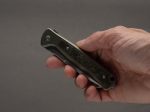 lionSTEEL - SOLID Folding Knife - Frame Lock - Skinny - MagnaCut - 85mm - Bronze Titanium Handle For Discount