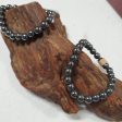 Men s Hematite - Bead Bracelet 8mm Cheap