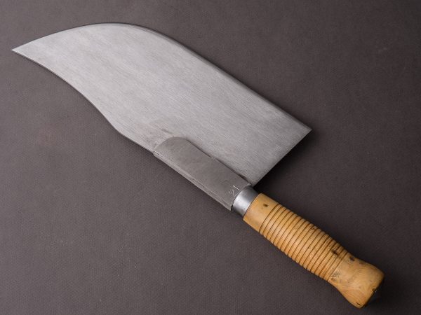 K Sabatier - Curved Leaf Cleaver - Carbon - 12  No. 24 - Boxwood Handle For Cheap