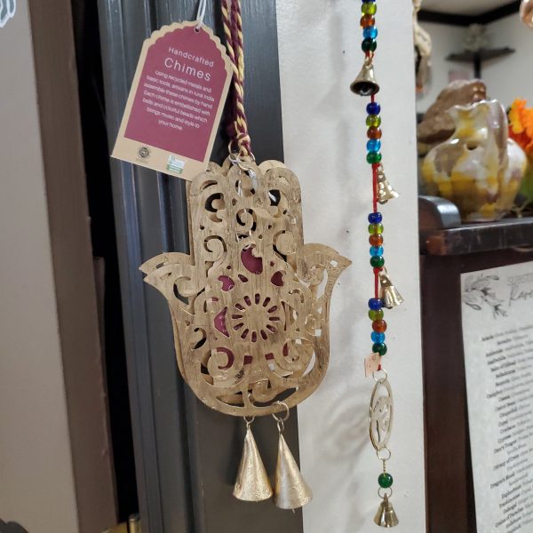 Small Hamsa Ribbon Wind Chime Online Hot Sale