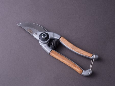 Arno - Secateur (Shears) - Olive Wood Handle - 20cm Cheap