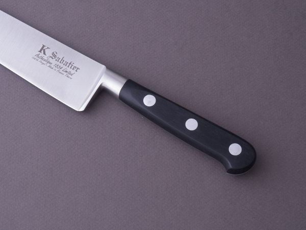 K Sabatier - Authentique 1834 Ltd - Stainless - 8  Chef - Western Handle - Leather Sheath Sale