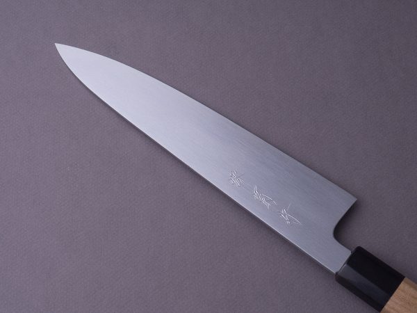 Sakai Kikumori - Gokujyo - White #2 - Gyuto - 240mm - Magnolia Handle on Sale