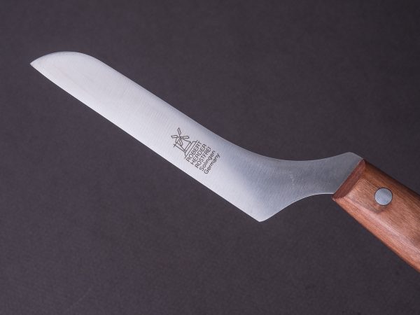 Windmühlenmesser - Cheese & Salami Knife - Stainless - Cherry Wood Handle Online now