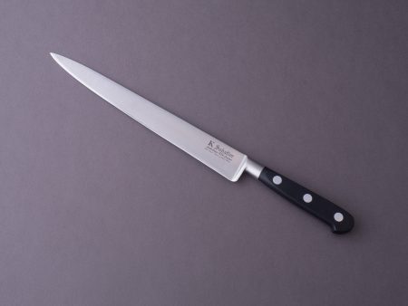 K Sabatier - Authentique 1834 Ltd - Stainless - 10  Slicer - Western Handle - Leather Sheath For Cheap