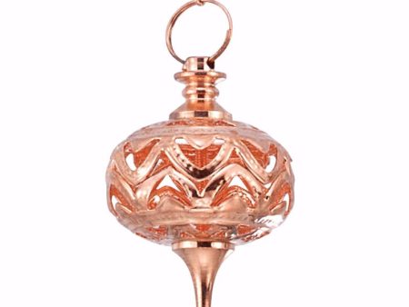 Copper Filigree Pendulum on Sale