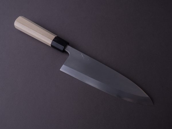 Hitohira - Kikuchiyo x Manzo - Blue #2 - 210mm Deba - Ho Wood Handle - Saya Online Hot Sale