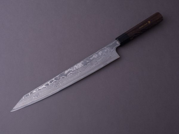 RYUSEN - BONTEN UNRYU WA - VG10 Damascus - Kiritsuke Sujihiki - 270mm - Wenge Handle Online Sale