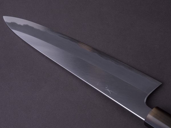 Hitohira - Tanaka x Kyuzo - Blue #1 Migaki - Gyuto 240mm - Taihei Makassar Ebony Handle For Cheap