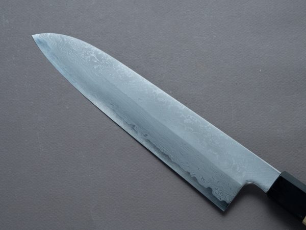 Hitohira - Gorobei x Kyuzo - White #2 Damascus - 240mm Gyuto - Magnolia Handle Supply