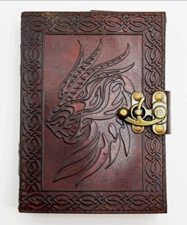 Celtic Dragon Leather Journal Online