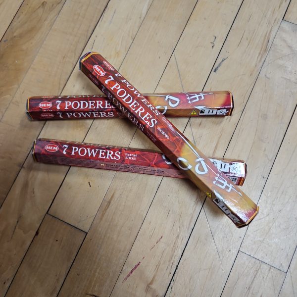 HEM 7 Powers Incense Sticks - 20 Pack ( 7 PODERES ) Discount