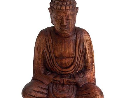 Wooden Seated Buddha Online Sale