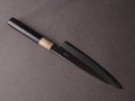 Hitohira - Togashi - Blue #1 Stainless Clad - 210mm Gyuto - Ebony Handle For Cheap