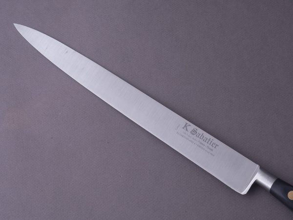 K Sabatier - Authentique - Carbon - 12  Slicer - Western Handle Fashion