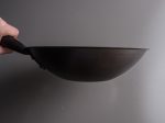 Netherton Foundry - Spun Iron - 11  Wok - Flat Bottom Online Sale