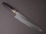 Hitohira - Togashi - White #1 - Stainless Clad - 240mm Gyuto - Taihei Makassar Ebony Handle Cheap