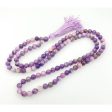 Lepidolite Zen 108 Bead Mala - Prayer Beads - 8mm Discount