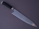 Hitohira - Tanaka x Yohei - Blue #1 Damascus - 240mm Gyuto - Ebony Fusion Handle Sale