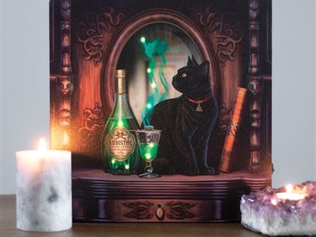 Absinthe Light Up Canvas Print by Lisa Parker Hot on Sale