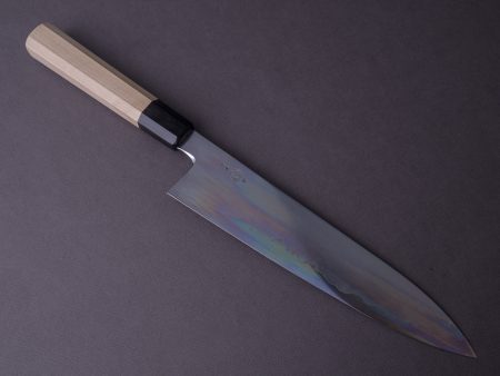 Takada no Hamono - Suiboku - Blue #2 - 240mm Gyuto - Ho Wood Handle Online Sale