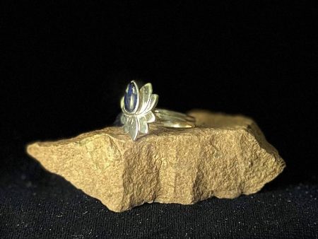 Kyanite Ring Lotus Hot on Sale