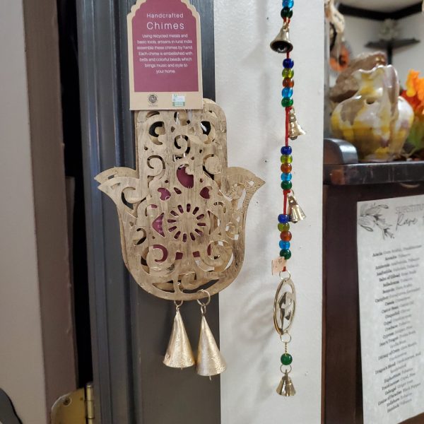 Small Hamsa Ribbon Wind Chime Online Hot Sale