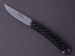 Fontenille-Pataud - Folding Knife - Le Thiers - Ultra Light - Carbon Fiber - Lock Back - 115mm For Sale