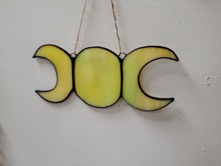 Triple Moon Stainedglass - Locally Made Online now