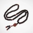 Black Lotus Seed Zen108 Bead Mala - Prayer Beads - 6x8mm Online Sale