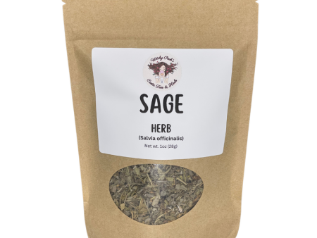 Loose Sage , Cut - Herb  (Salvia officinalis) on Sale