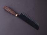 Daitoku - Blue #2 Kurouchi - 165mm Nakiri - Walnut Handle on Sale