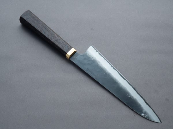 Blenheim Forge - Stainless Clad Blue Super - 205mm Gyuto - Fumed-Oak Handle Supply