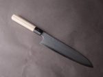 Hitohira - Gorobei x Rikichi - White #2 Kasumi - 240mm Gyuto - Ho Wood Handle Online