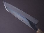 Hitohira - Togashi - White #1 - Stainless Clad - Mirror Polished - 240mm Kiritsuke Gyuto - Taihei Makassar Ebony Handle Cheap