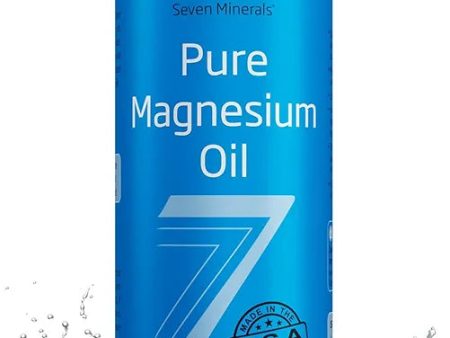 Seven Minerals, Magnesium Oil Spray, 4oz and 8oz Fashion