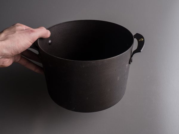 Netherton Foundry - Spun Iron - 8  Stock Pot Online Hot Sale