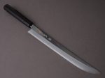 Sakai Kikumori - Blue #1 - 270mm Saber Yanagiba - Ebony Handle - Mirror Finish For Discount