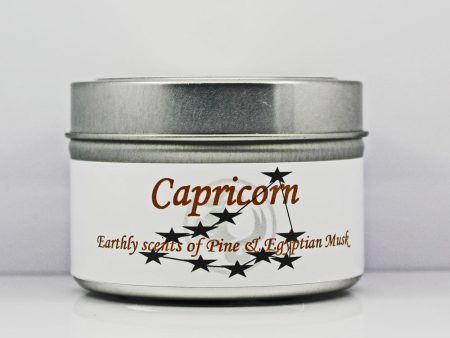 Capricorn
Astrological Candle Tin 4 oz. For Cheap