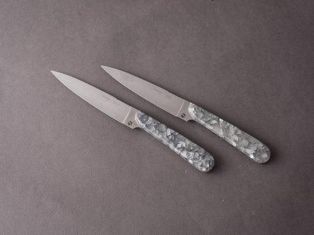 Fontenille-Pataud - Steak Table Knives - Eleganza Corsa - Phosphorescent - Set of 2 Cheap