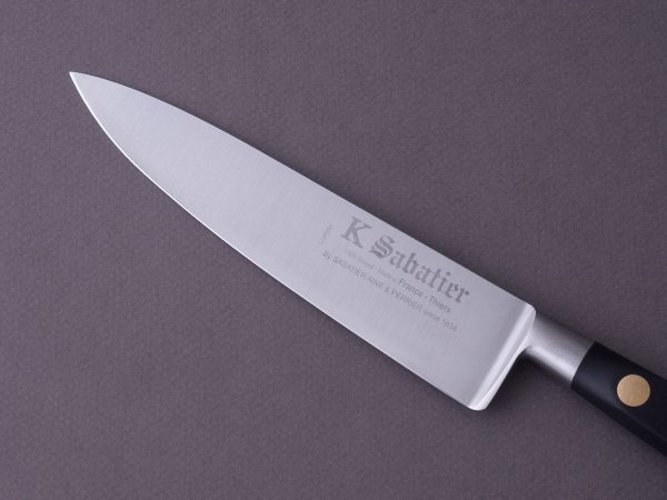 K Sabatier - Authentique - Carbon - 6” Chef - Western Handle Online now