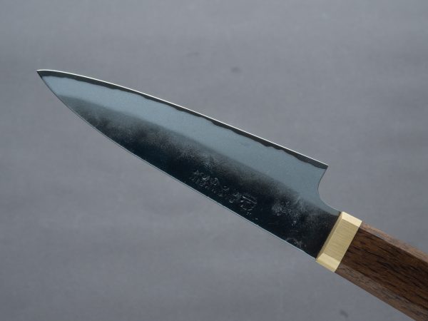 Blenheim Forge - Stainless Clad Blue Super - 125mm Petty - Fumed-Oak Handle Online Sale