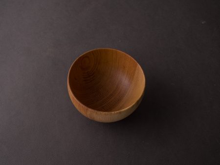 Komon - Yamanaka Shikki - Pedestal Bowl - Medium - Japanese Zelkova - Clear Lacquer For Cheap