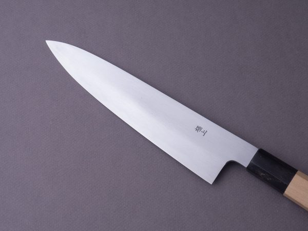 Sakai Kikumori - Gokujyo - White #2 - Gyuto - 210mm - Magnolia Handle Online now