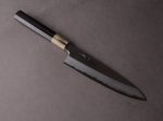 Hitohira - Togashi - Blue #1 Stainless Clad - 210mm Gyuto - Ebony Handle For Cheap