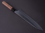 Hitohira - Kikuchiyo x Kyuzo - White #2 - Migaki - 240mm Gyuto - Cherry Handle For Cheap