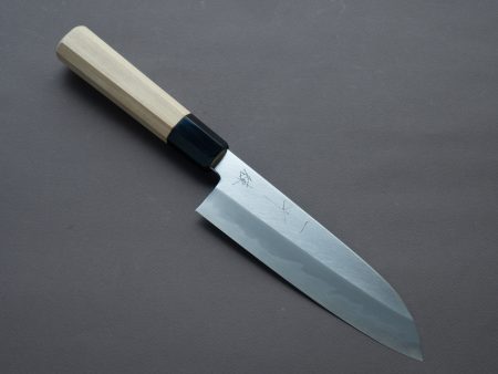 Hitohira - Tanaka x Ren - White #2 - 180mm - Santoku - Magnolia Handle on Sale